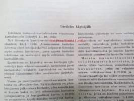 Maanmittaushallituksen karttaluettelo 15.7.1966