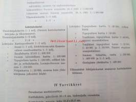 Maanmittaushallituksen karttaluettelo 15.7.1966