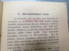 J.L.Runebergin Hirvenhiihtäjistä selittävä johdatus