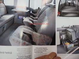 Volkswagen Caravelle ja Multivan 1996 -myyntiesite