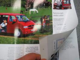 Volkswagen Caravelle ja Multivan 1996 -myyntiesite