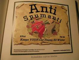 Viinietikettejä ilman etikettiä