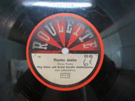 Roulette  RO 80 Stig Holm och Arvid Sundin - Samba Sud / Mambo Jambo -savikiekkoäänilevy, 78 rpm