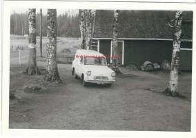 Anglia pakettiauto FE-756 m 1961  / Aitomäki 1964  - valokuva 9x13 cm