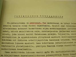SVUL Satakunnan piirin toimintakertomus vuodelta 1958