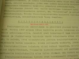 SVUL Satakunnan piirin toimintakertomus vuodelta 1958