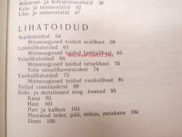 Kokakunst -vironkielinen keittokirja