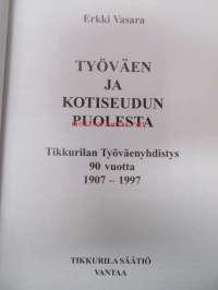 Työväen ja kotiseudun puolesta. Tikkurilan Työväenyhdistys 90 vuotta 1907-1997