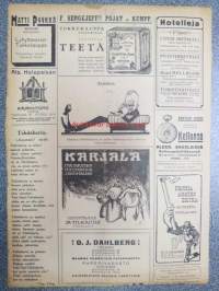 Ampiainen 1922 nr 2 -viipurilainen pila- &amp; satiirilehti