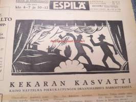 Ampiainen 1922 nr 10 -viipurilainen pila- &amp; satiirilehti
