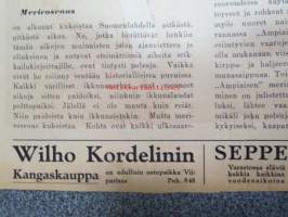 Ampiainen 1922 nr 18  -viipurilainen pila- &amp; satiirilehti