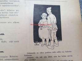 Ampiainen 1922 nr 18  -viipurilainen pila- &amp; satiirilehti