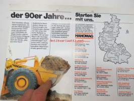 Hanomag 60 E RAdlader -pyöräkuormaaja, myyntiesite