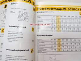 Zettelmeyer ZL 602, ZL 602 SL pyöräkuormaaja -myyntiesite