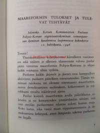 Kim Il Sung, Sosialistisen maaseudun kysymyksistä - Korean työväenpuolueen perustamisen 30-vuotispäivän kunniaksi.