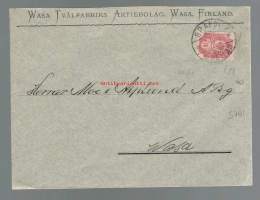 More &amp; Asplund Ab Wasa Vaasa 1909  /     firmakuori