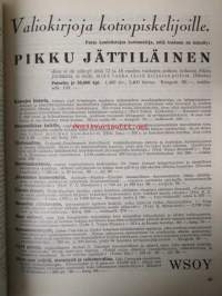 Työläisopiekelija 1940 - sidottu vuosikerta