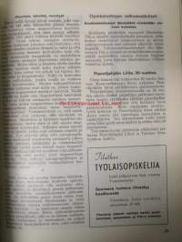 Työläisopiekelija 1940 - sidottu vuosikerta