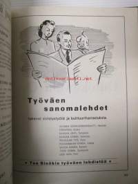 Työläisopiekelija 1944 - sidottu vuosikerta