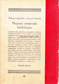 Nuoren emännän keittiöopas, 1947.
