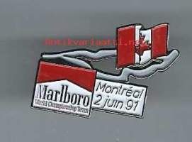Formula 1 / Marlboro,  Montreal 91   - pinssi, rintamerkki