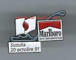Formula 1 / Marlboro, Suzuka 91   - pinssi, rintamerkki