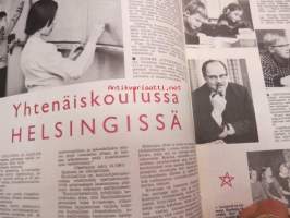 Kansan Joulu 1962 -joululehti, sis. mm. Olli ja Mervi - isä ja tytät akrobaatteina, Yhtenäiskoulussa Helsingissä, Mieluisin festivaalimuistoni, 12 miestä