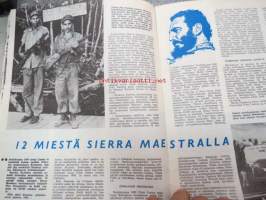 Kansan Joulu 1962 -joululehti, sis. mm. Olli ja Mervi - isä ja tytät akrobaatteina, Yhtenäiskoulussa Helsingissä, Mieluisin festivaalimuistoni, 12 miestä