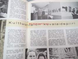 Kansan Joulu 1962 -joululehti, sis. mm. Olli ja Mervi - isä ja tytät akrobaatteina, Yhtenäiskoulussa Helsingissä, Mieluisin festivaalimuistoni, 12 miestä