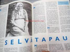 Kansan Joulu 1962 -joululehti, sis. mm. Olli ja Mervi - isä ja tytät akrobaatteina, Yhtenäiskoulussa Helsingissä, Mieluisin festivaalimuistoni, 12 miestä