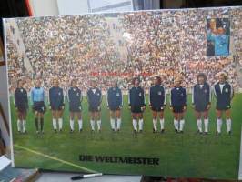 Die Weltmeister 1994 - Jalkapallon maailmanmestarit, Saksa -juliste
