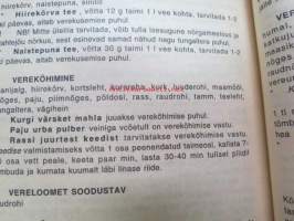 Rahvamedtisiini käsiraamat - Nouandeid ja retsepte ravimtaimedega ravimisel (kansanlääkinnän käsikirja)
