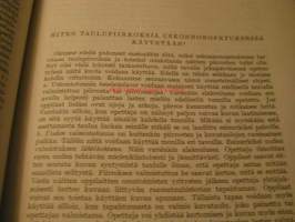 Raamatunhistoriaa valkoliitupiirroksina