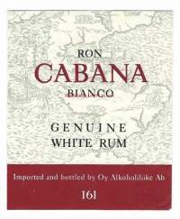 Ron Cabana   nro 161 - viinaetiketti