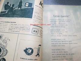 Suomen Sosialidemokraatti 1958 joulunumero, sis. mm. seur. artikkelit; Paavo Rintala - Me olemme kaikki köyhiä laulajapoikia, Miehet määräävät muodin,