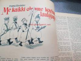 Suomen Sosialidemokraatti 1958 joulunumero, sis. mm. seur. artikkelit; Paavo Rintala - Me olemme kaikki köyhiä laulajapoikia, Miehet määräävät muodin,