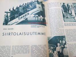 Suomen Sosialidemokraatti 1958 joulunumero, sis. mm. seur. artikkelit; Paavo Rintala - Me olemme kaikki köyhiä laulajapoikia, Miehet määräävät muodin,