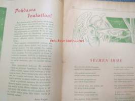 Lasten Joulukirkko 1947 Lasten pyhäkoululehti joulunumero