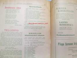 Lasten Joulukirkko 1947 Lasten pyhäkoululehti joulunumero