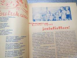 Lasten Joulukirkko 1950 Lasten pyhäkoululehti joulunumero