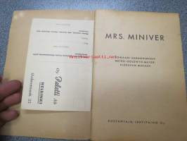 Mrs. Miniver - Romaani samannimisen Metro-Goldwyn-Mayer-elokuvan mukaan