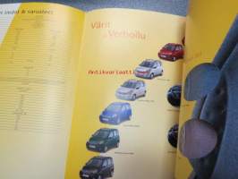 Toyota Yaris Verso Tekniset tiedot 2000 -myyntiesite