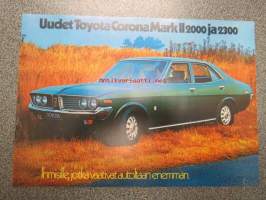 Toyota Corona Mark II 2000, 2300 1973 -myyntiesite