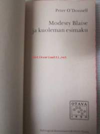 Modesty Blaise ja kuoleman esimaku