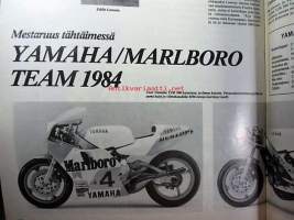 MP 1 lehti 1984 nr 6 -Moottoripyörälehti, katso sisältö kuvista tarkemmin. Koeajossa Fantic 300. Takakannessa kuva: Suzuki GR 650 . Keskiaukeamakuvassa Jerry Wathen