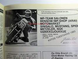 MP 1 lehti 1983 nr 18 -Moottoripyörälehti, katso sisältö kuvista tarkemmin.