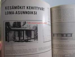 Kaunis Koti 1968 nr 3, Kansikuva Claire Aho, Kesäkalsuteet mm. Artek - Skanno, Sisustamme Karakalliossa, Kesämökit kehittyvät, Asko Disco kalaustesarja, ym.