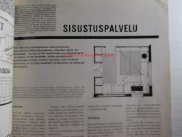 Kaunis Koti 1968 nr 3, Kansikuva Claire Aho, Kesäkalsuteet mm. Artek - Skanno, Sisustamme Karakalliossa, Kesämökit kehittyvät, Asko Disco kalaustesarja, ym.