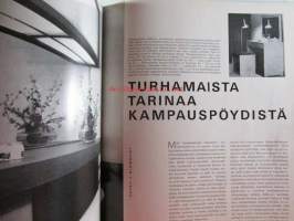 Kaunis Koti 1968 nr 5, Kansikuva Mika Gnüpfer, Vuoteet,  Konferenssi Suomenlinna, Kesäillat, Tapetit palaavat, Pop-huone, Talo Kohonen, ym.