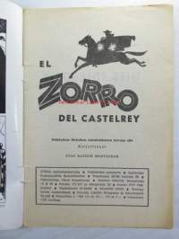El Zorro 1968 nr 10 - nr 118 Mies Toledosta